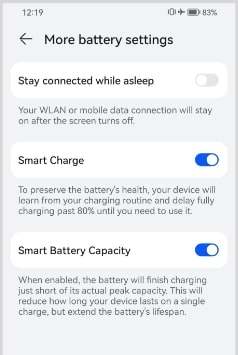 huawei smart charge