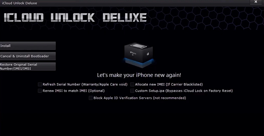 iphone icloud unlock server