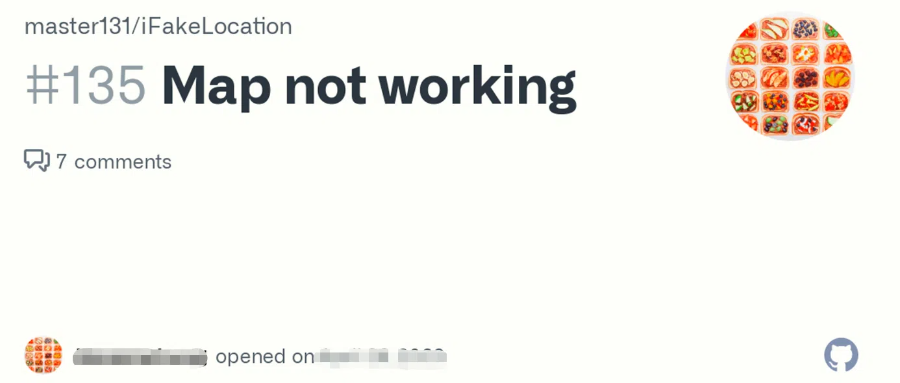 ifakelocation map not showing