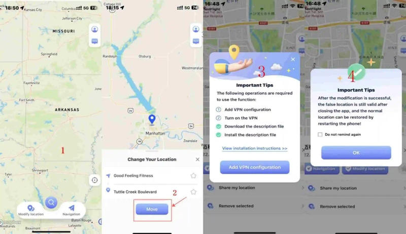 igo configuration vpn
