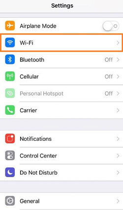 iMessage location not available internet connectivity issue