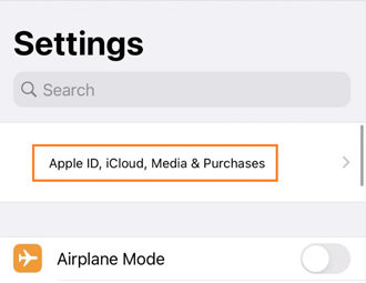 iMessage location not available new device settings