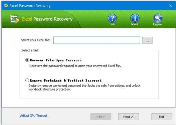 infixi excel password unlocker