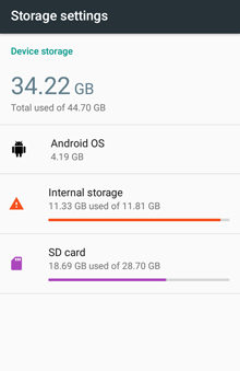 Internal Storage Android to Fix Gboard Keeps Crashing