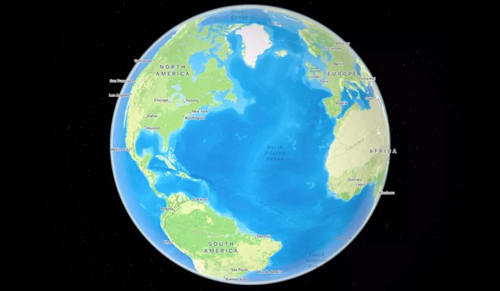 iOS 15 Apple Maps interactive globe ios