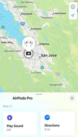 iOS 15 live location sharing find my airpods