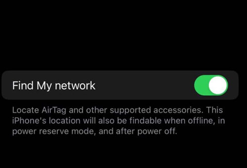  iOS 15 location visible