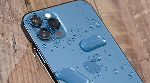 iphone not charging after water