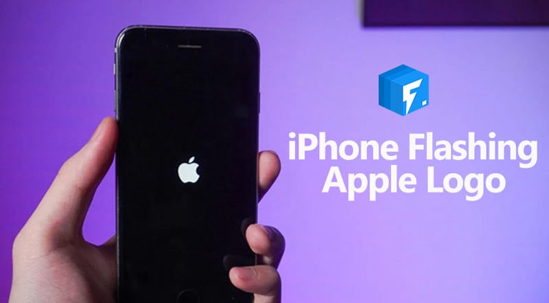 How to Fix iPhone Flashing Apple Logo (iOS 17/16 Supported)