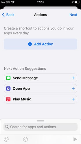 add action