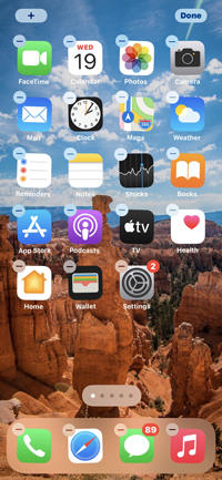 Add Widgets on iPhone