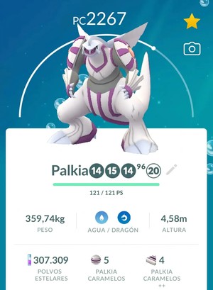 is palkia good in pokemon go