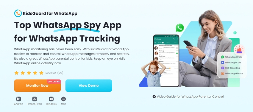 kidsbuard whatsapp tracker
