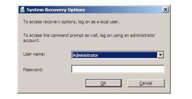 dell windows 7 factory reset without password