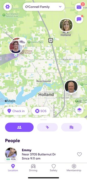 life360 circle color meaning
