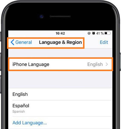 Fix live text not working change Language