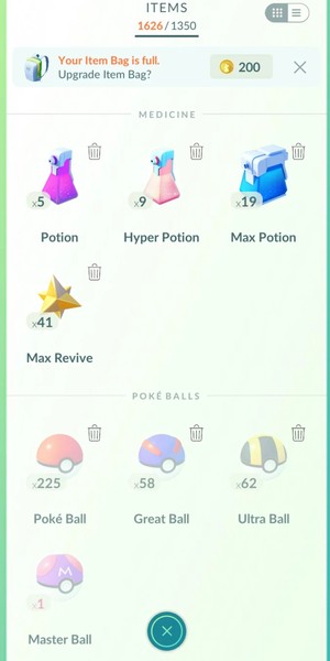 manage your items wisely