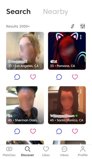 tap profile icon in match app
