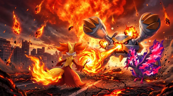 Mega Metagross Fire Counters