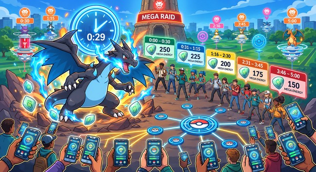 Beat Mega Raids to get Mega Energy