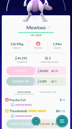 mewtwo best moveset in pokemon go