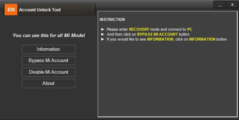 Top 2 Mi Account Unlock Tools You Can't Miss