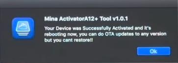 bypass icloud with mina activator successfully