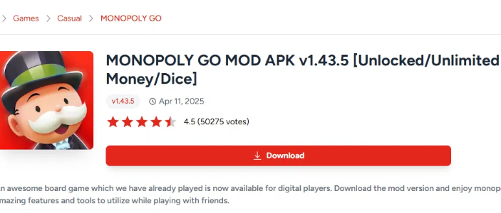monoplay go mod apk