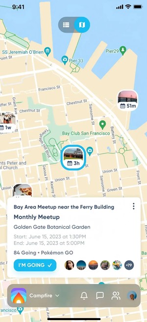 niantic campfire app pokemon go raid map