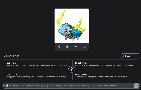 nokemonai generate your own fakemon