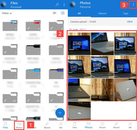 how to find deleted photos on android