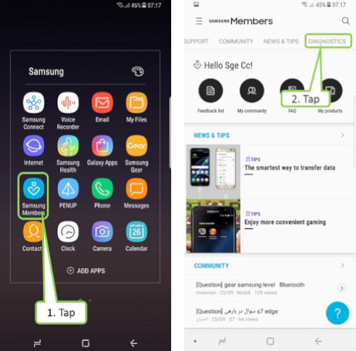 Open Samsung Members