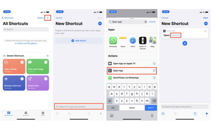 ios 14 shortcuts app icon