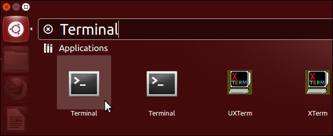 use Terminal 