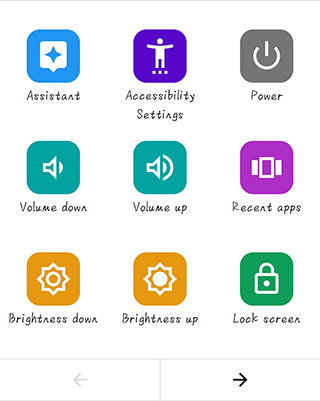 turn off by oppo accessibility menu