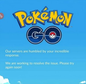 our servers are humbled pokemon go
