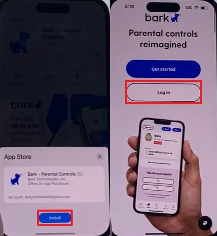 download bark and monitor on iphone