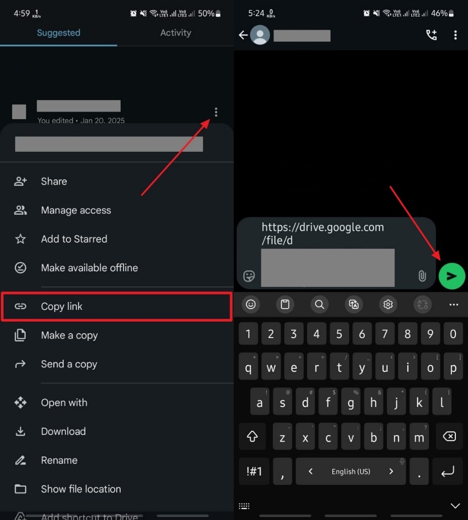 copy pdf url from google drive
