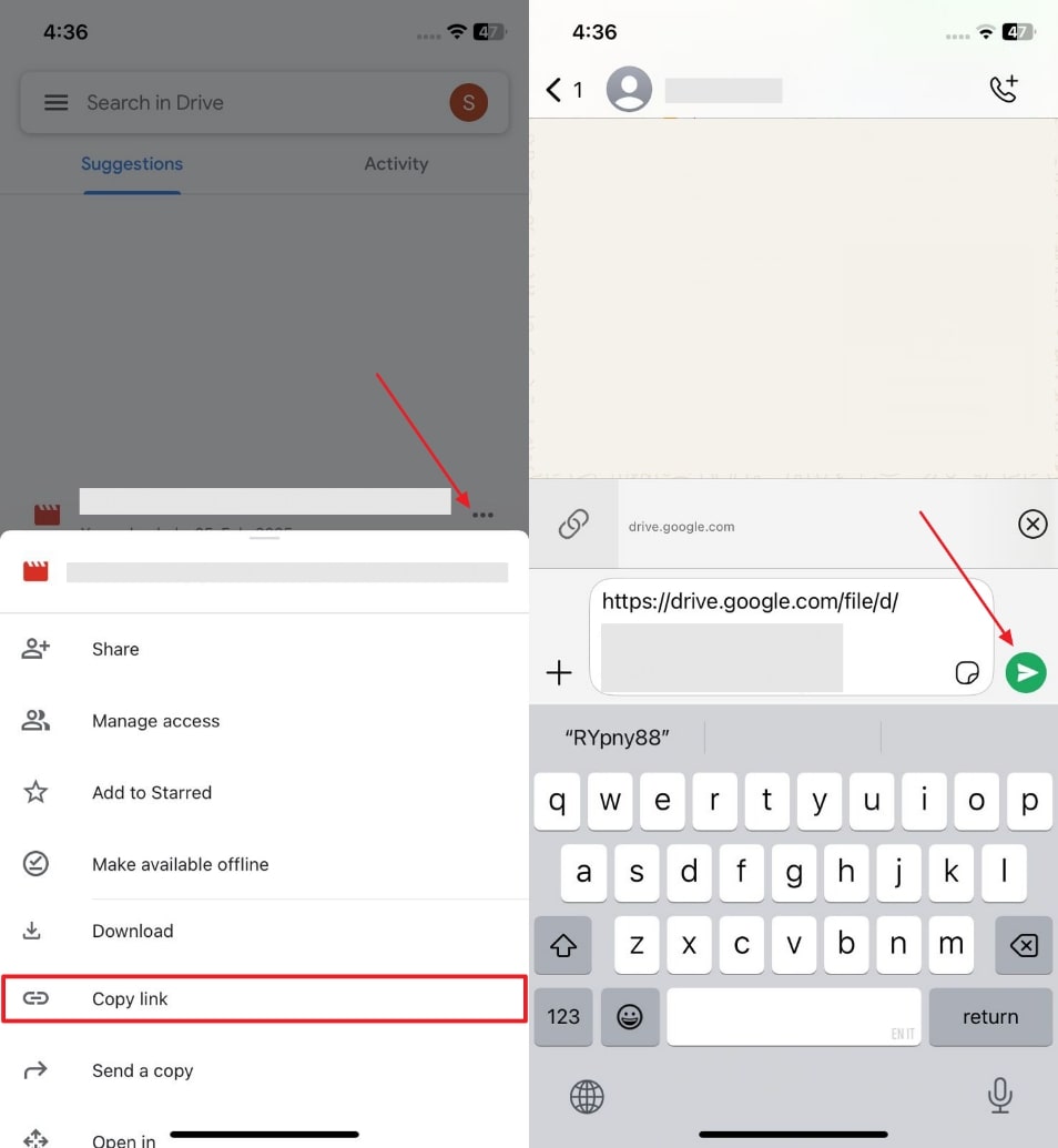 paste pdf url to whatsapp chat