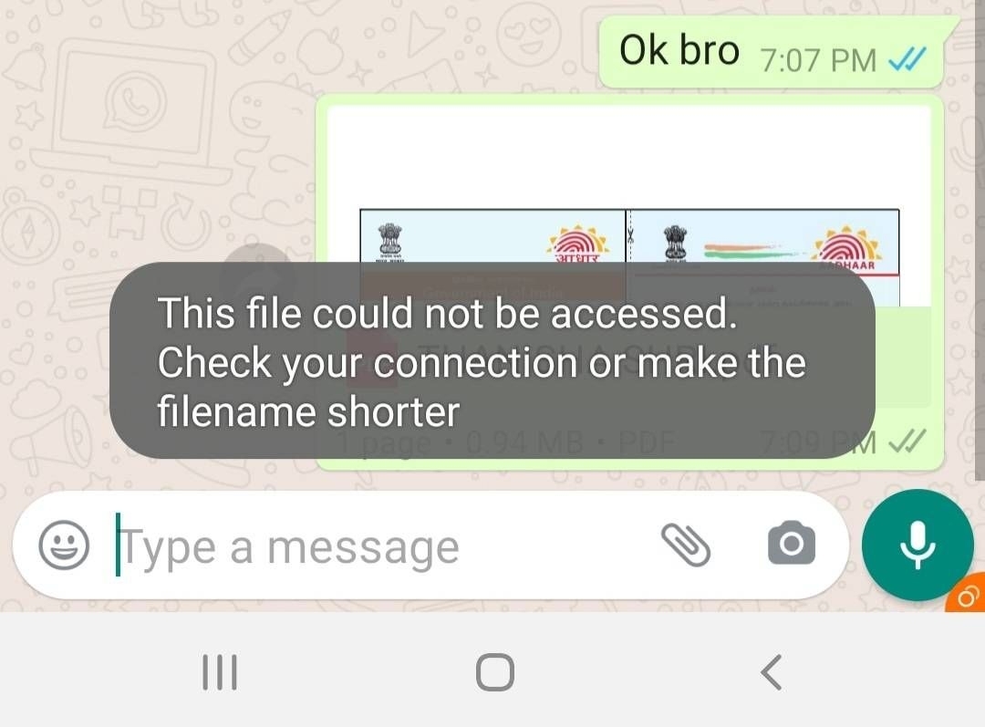 pdf not opening due to internet