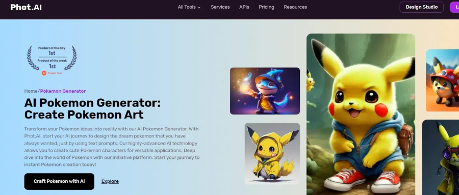 phot.ai create unlimited pokemon online
