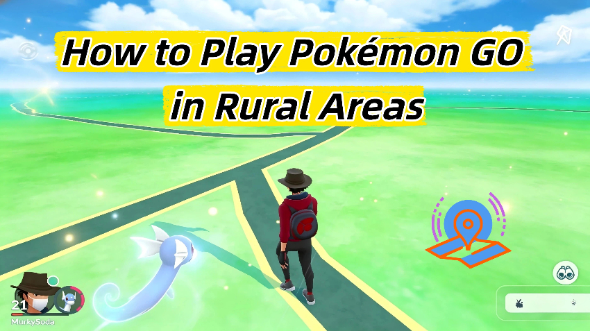 play pokemon go in rural areas