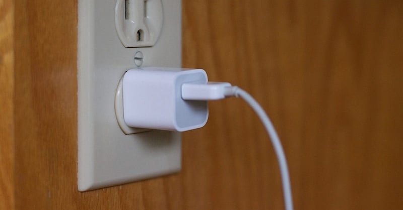 Plug your iPad into a wall outlet