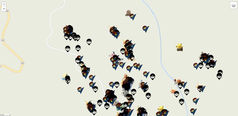 poke map pokemon go raid map