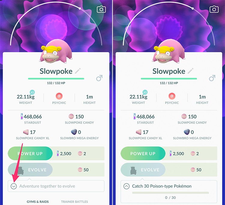 pokemon go adventure together to evolve