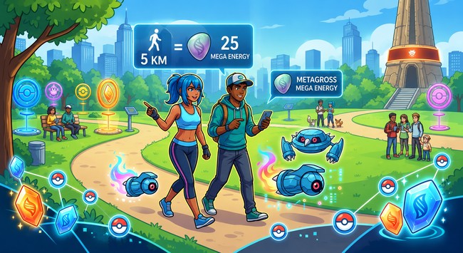 Walk Your Buddy for Mega Energy