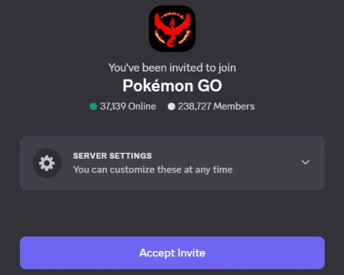 pokemon go discord