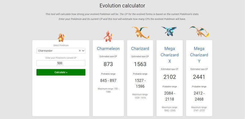 Ultimate on Pokemon Go Evolution Calculator 2023