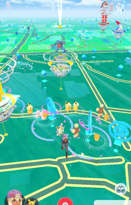 central park pokemon go coords