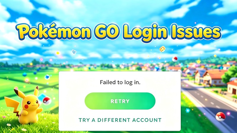 pokemon go login issues